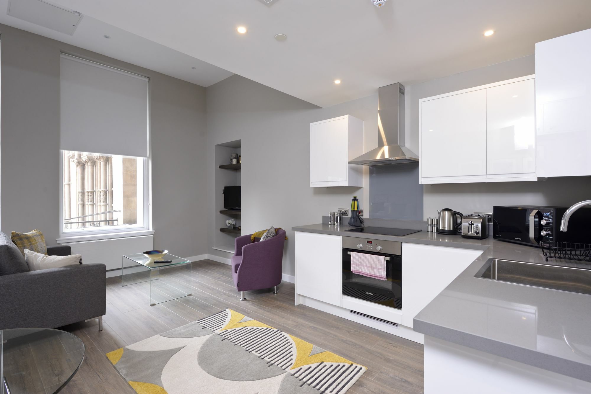 Nelson Mandela Place Apartments Glasgow Luaran gambar